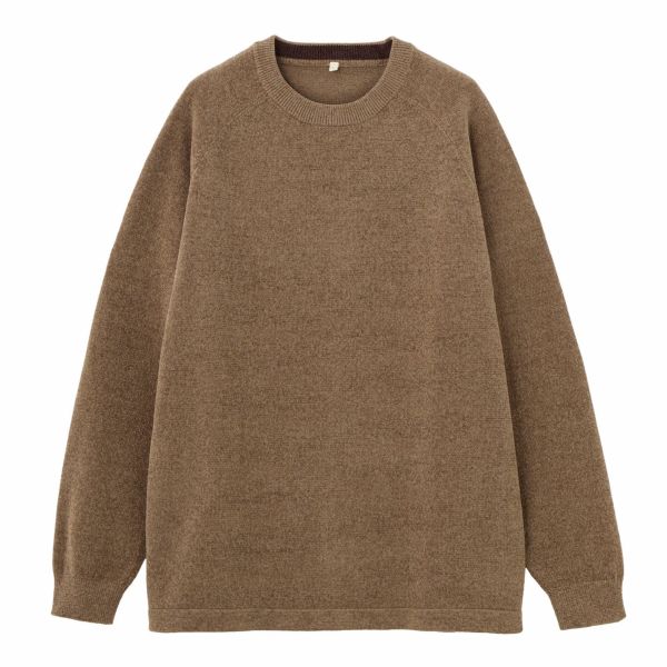 ハイゲージモール　クルーネックプルオーバー