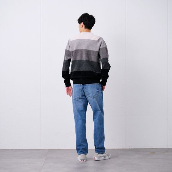 ハイゲージモール　グラデーションプルオーバー