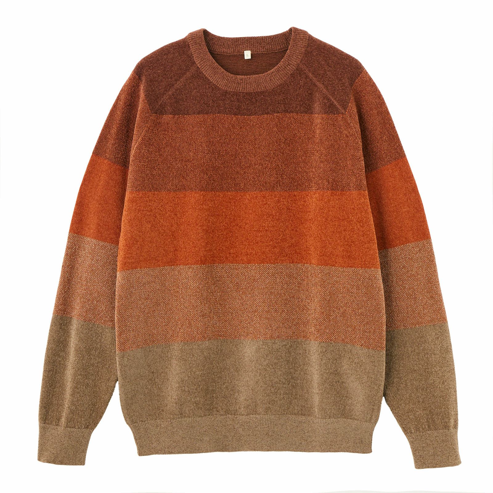 ハイゲージモール　グラデーションプルオーバー