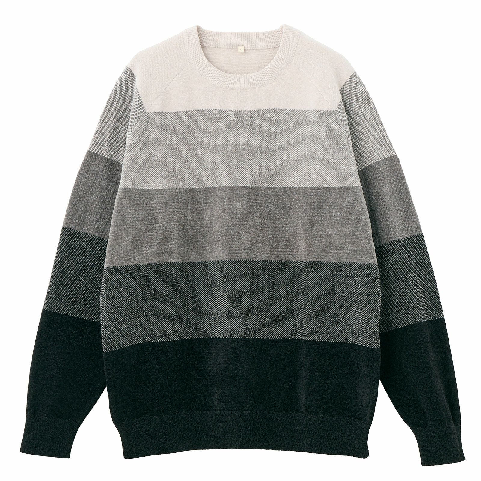 ハイゲージモール　グラデーションプルオーバー