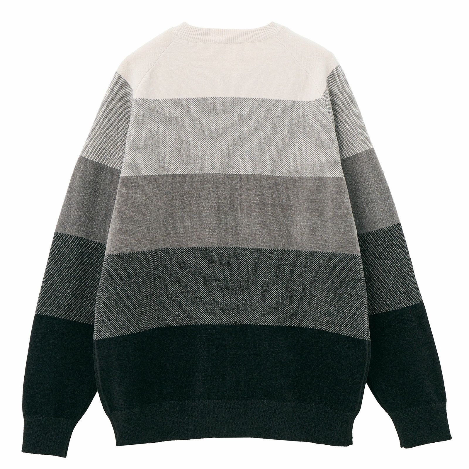 ハイゲージモール　グラデーションプルオーバー