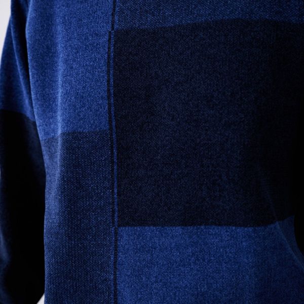 ハイゲージモール　ブロックチェックプルオーバー