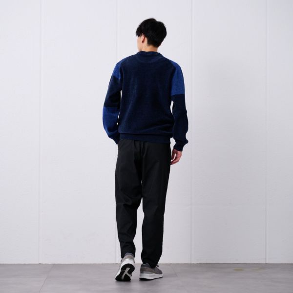 ハイゲージモール　ブロックチェックプルオーバー