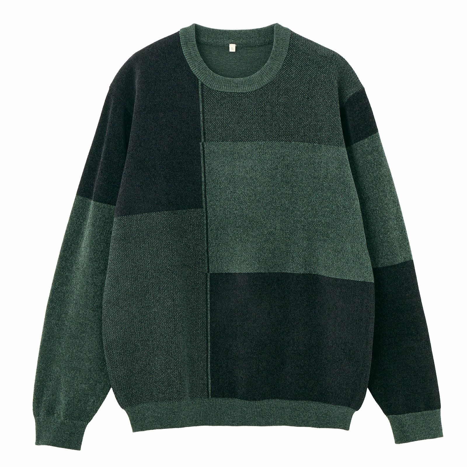 ハイゲージモール　ブロックチェックプルオーバー