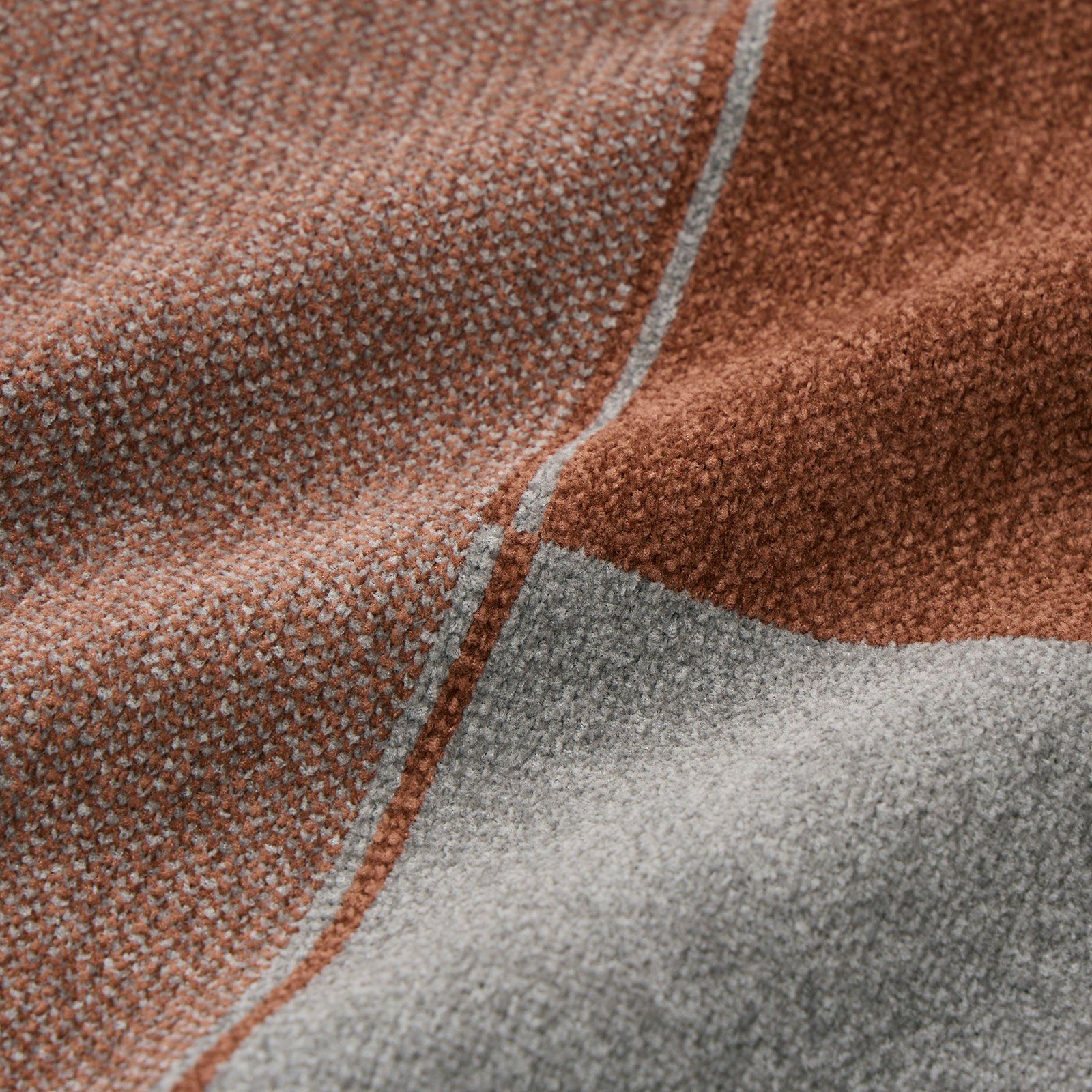 ハイゲージモール　ブロックチェックプルオーバー