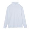 コットン起毛タートルネック長袖Tシャツ