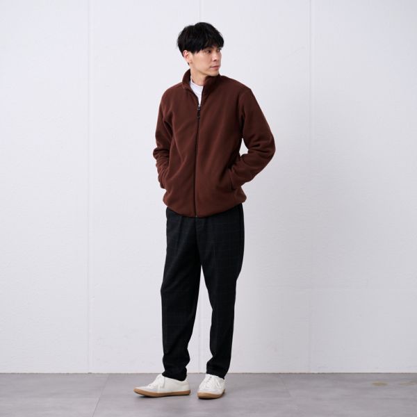 フリース　フルジップジャケット