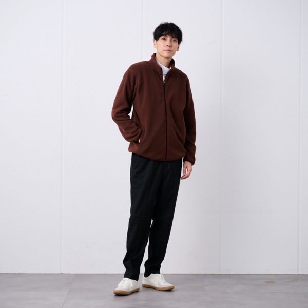 フリース　フルジップジャケット