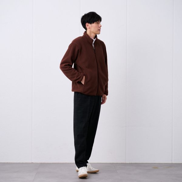 フリース　フルジップジャケット