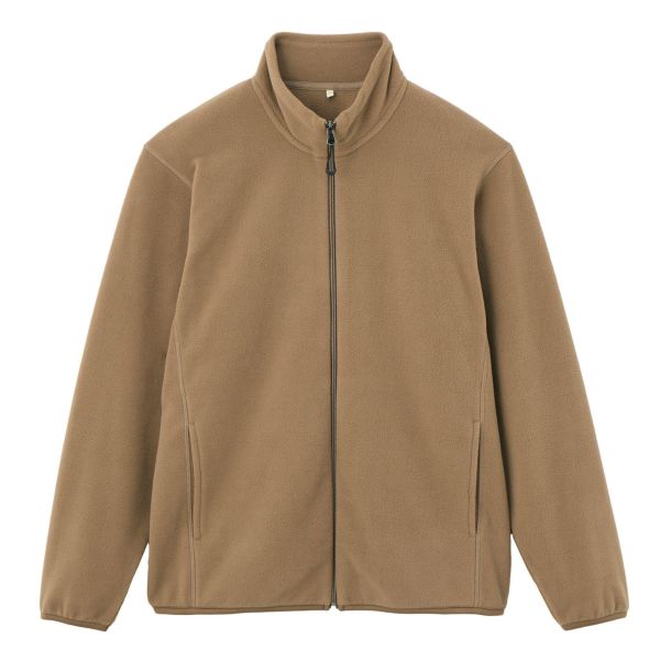 フリース　フルジップジャケット