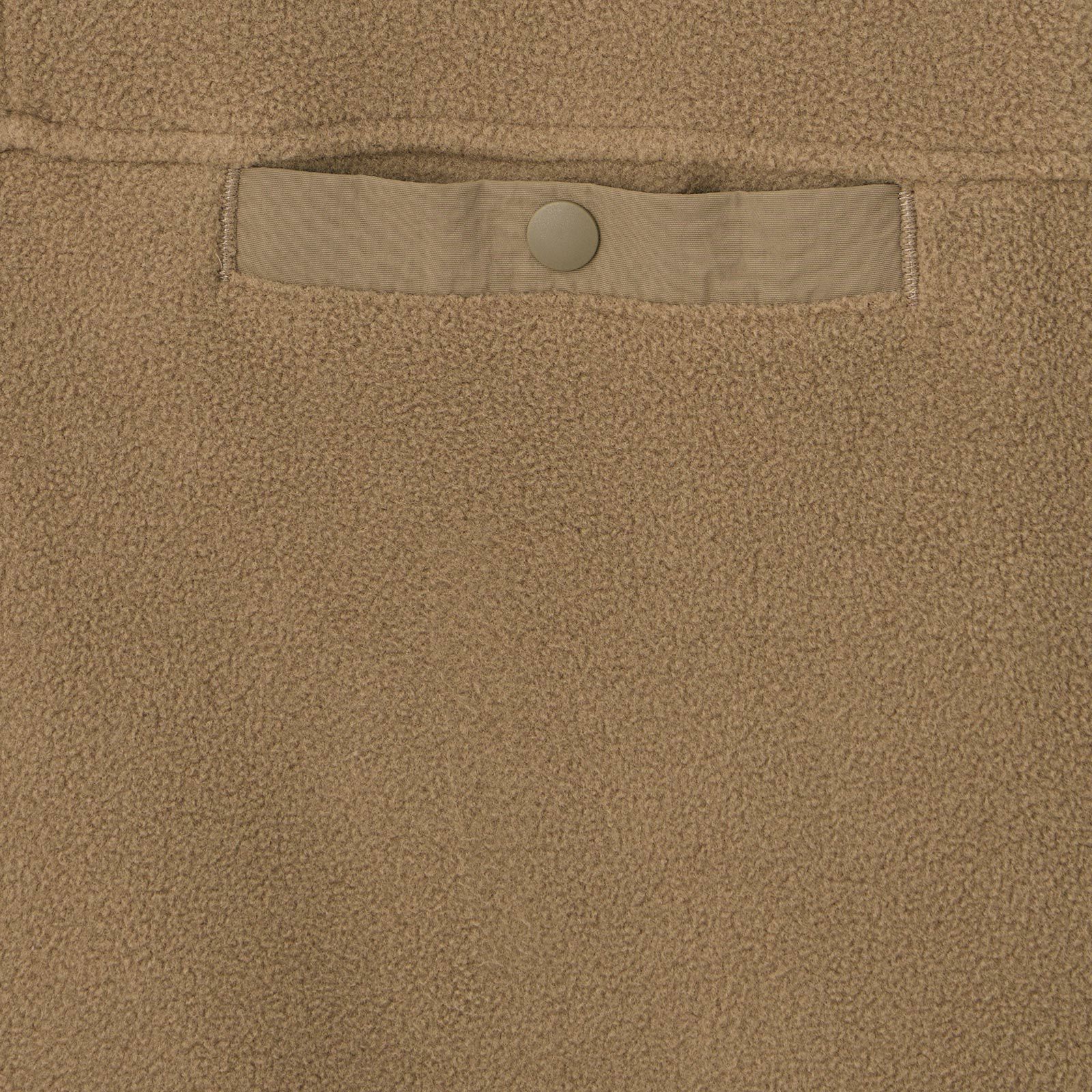 フリース　スナップボタンプルオーバー