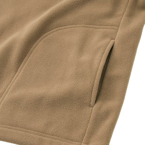 フリース　スナップボタンプルオーバー