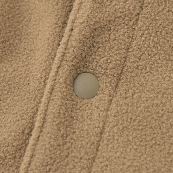 フリース　スナップボタンプルオーバー