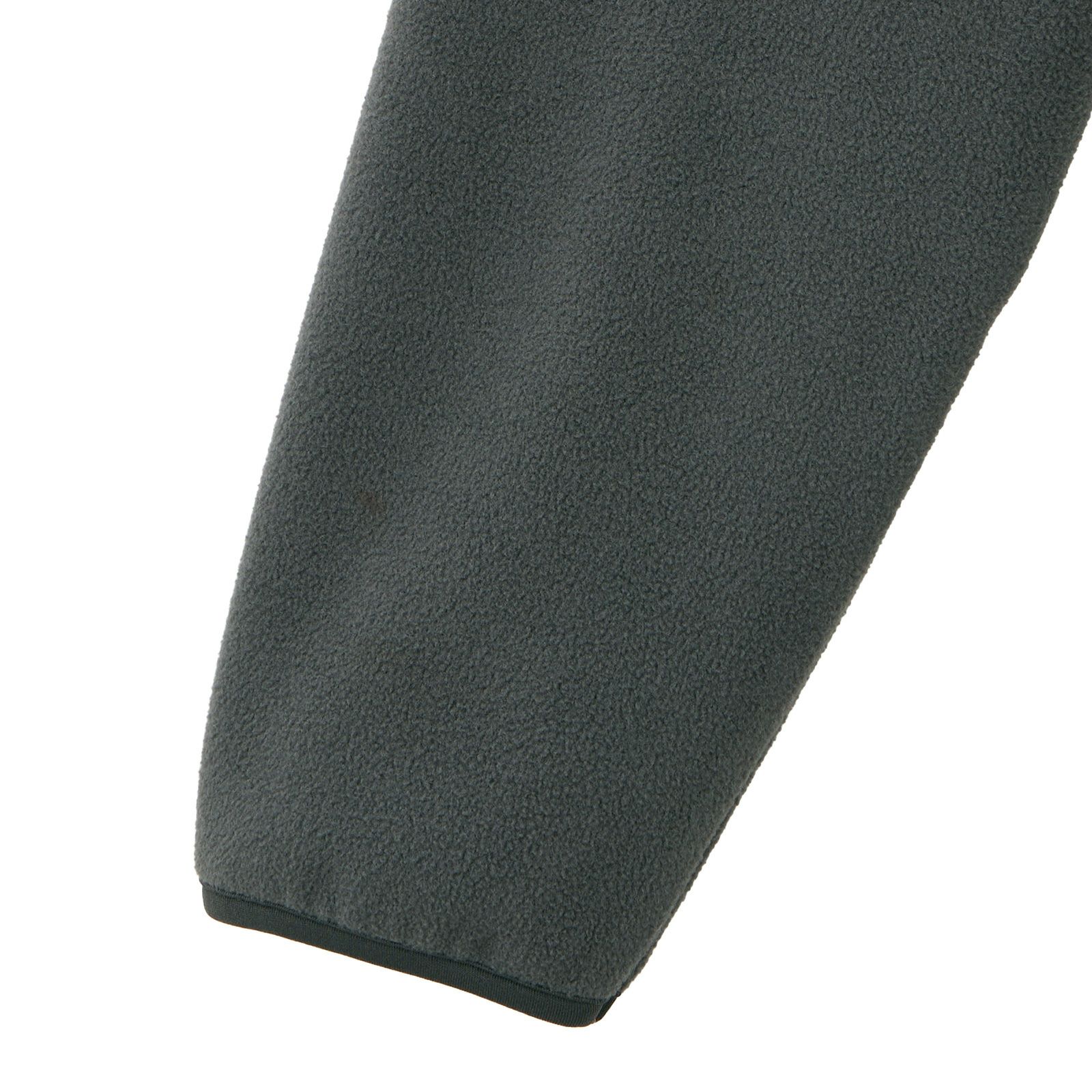 フリース　衿つきハーフジッププルオーバー