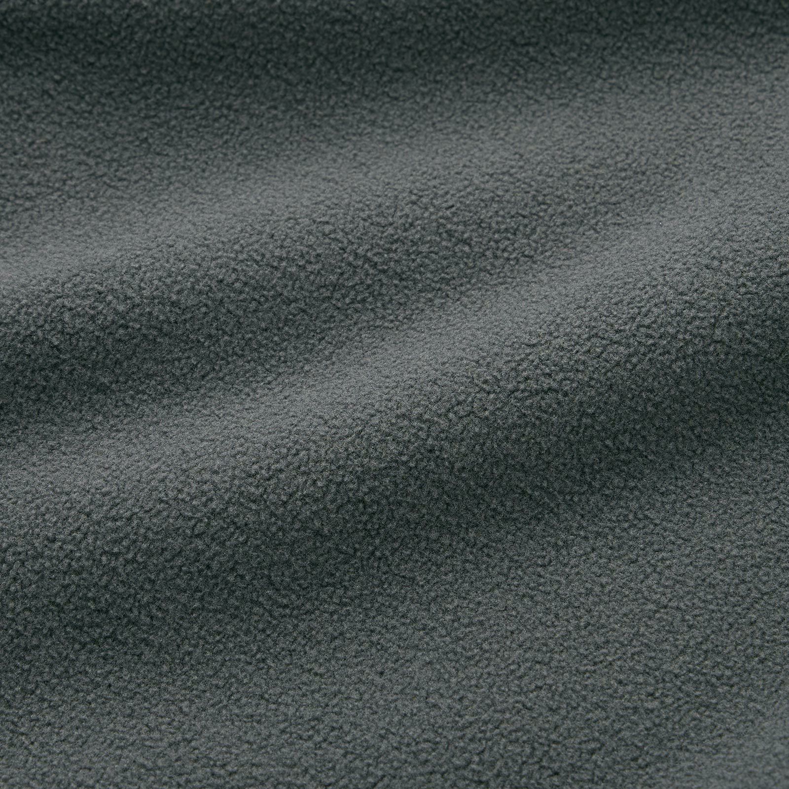 フリース　衿つきハーフジッププルオーバー