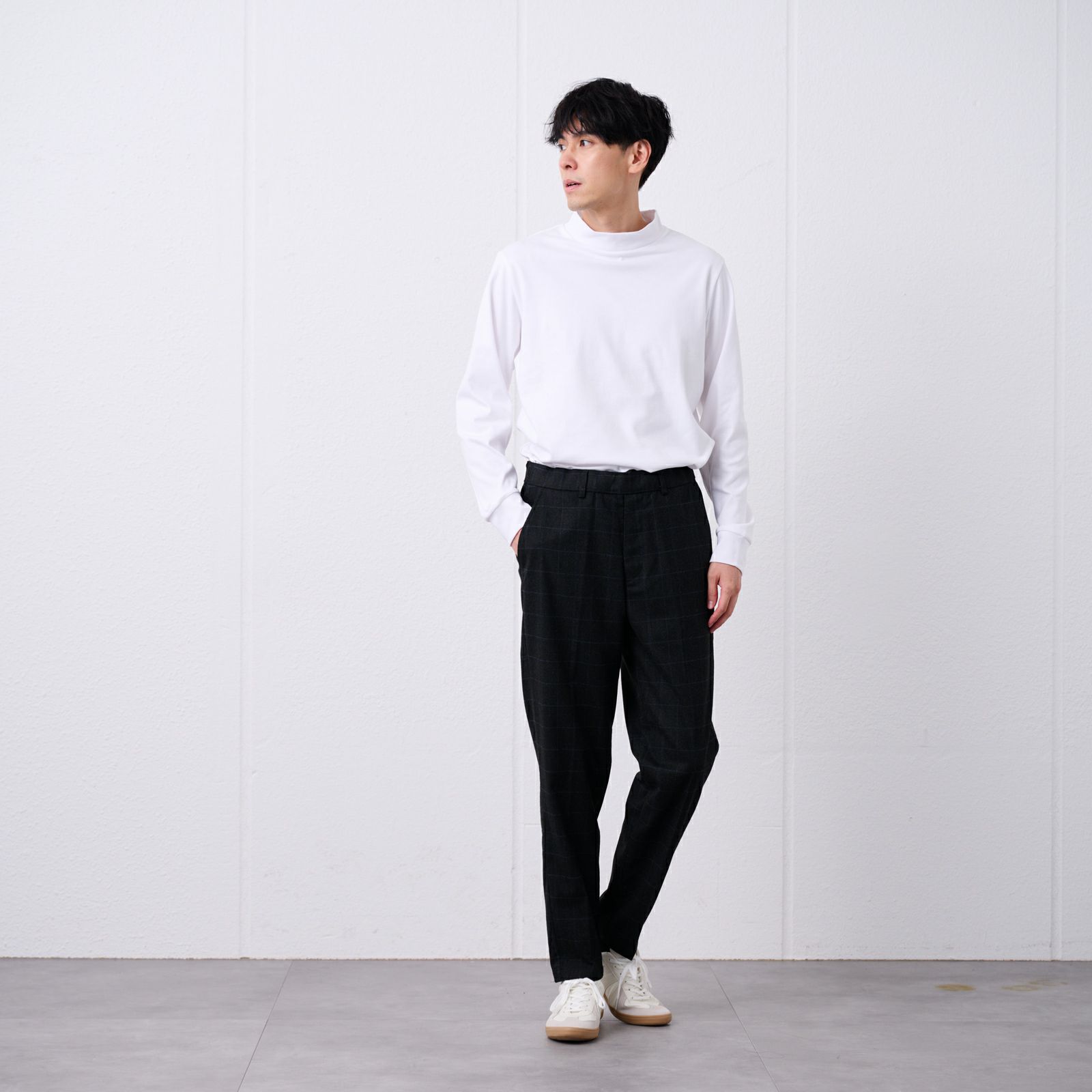 オルスタ　ブラッシュドイージーパンツ