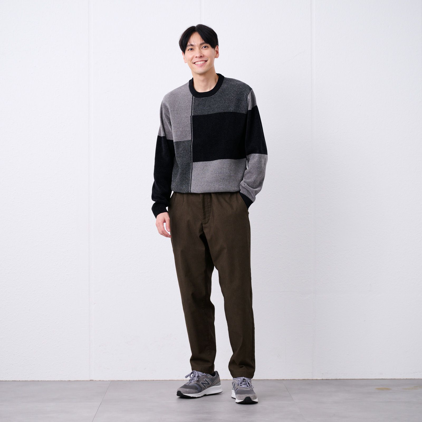 ピースフィットウォーム　ぬくノビスーパーストレッチイージーパンツ