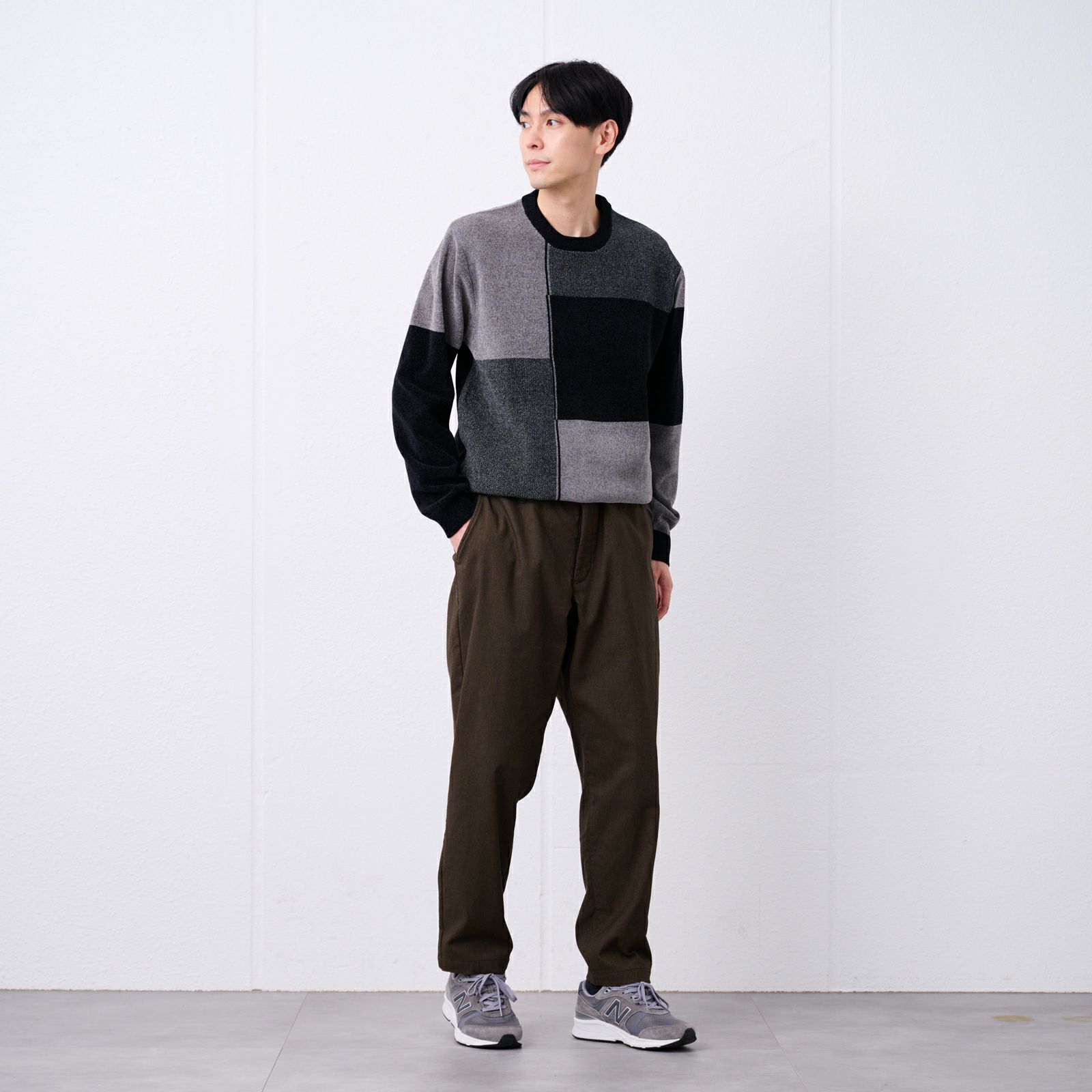 ピースフィットウォーム　ぬくノビスーパーストレッチイージーパンツ