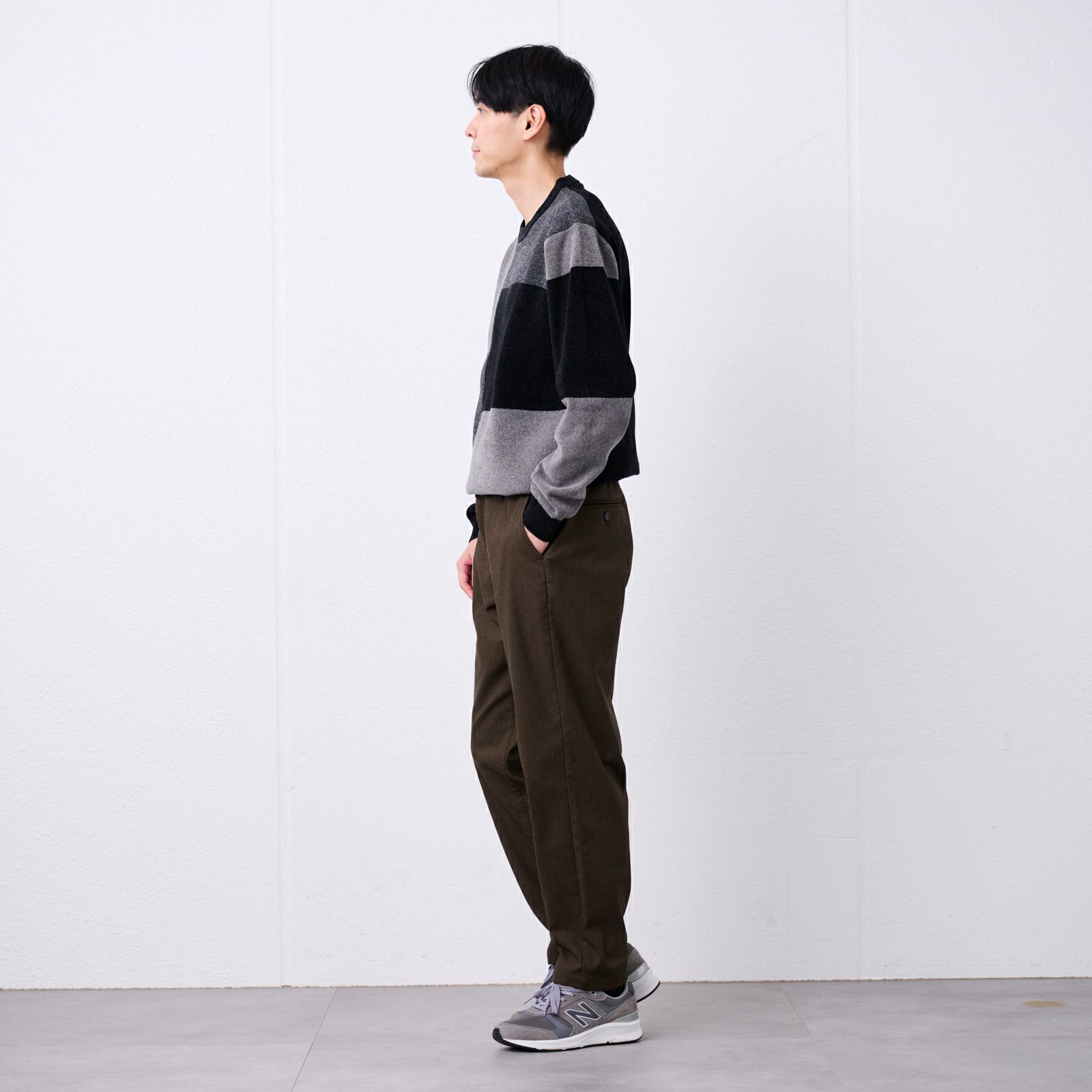 ピースフィットウォーム　ぬくノビスーパーストレッチイージーパンツ