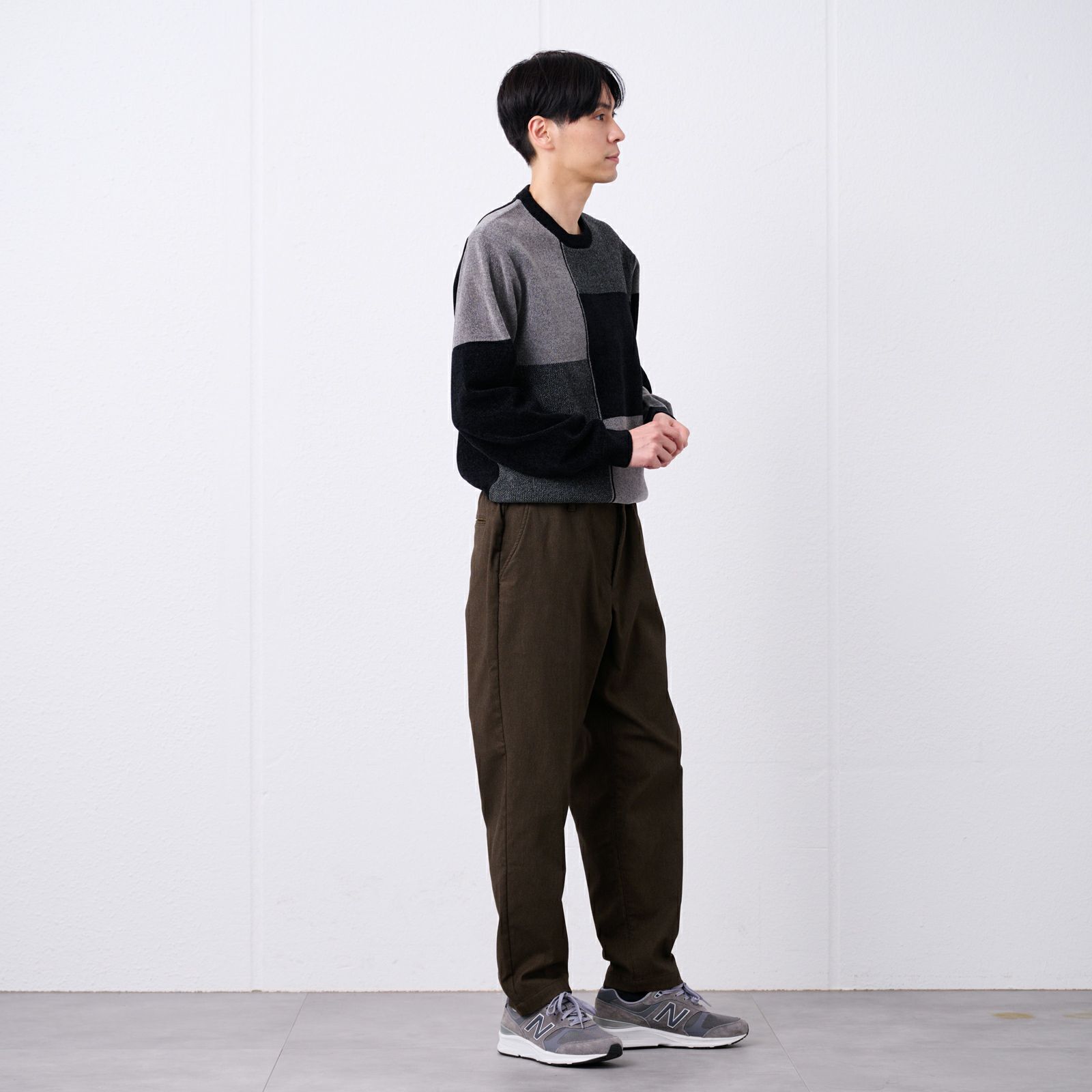 ピースフィットウォーム　ぬくノビスーパーストレッチイージーパンツ