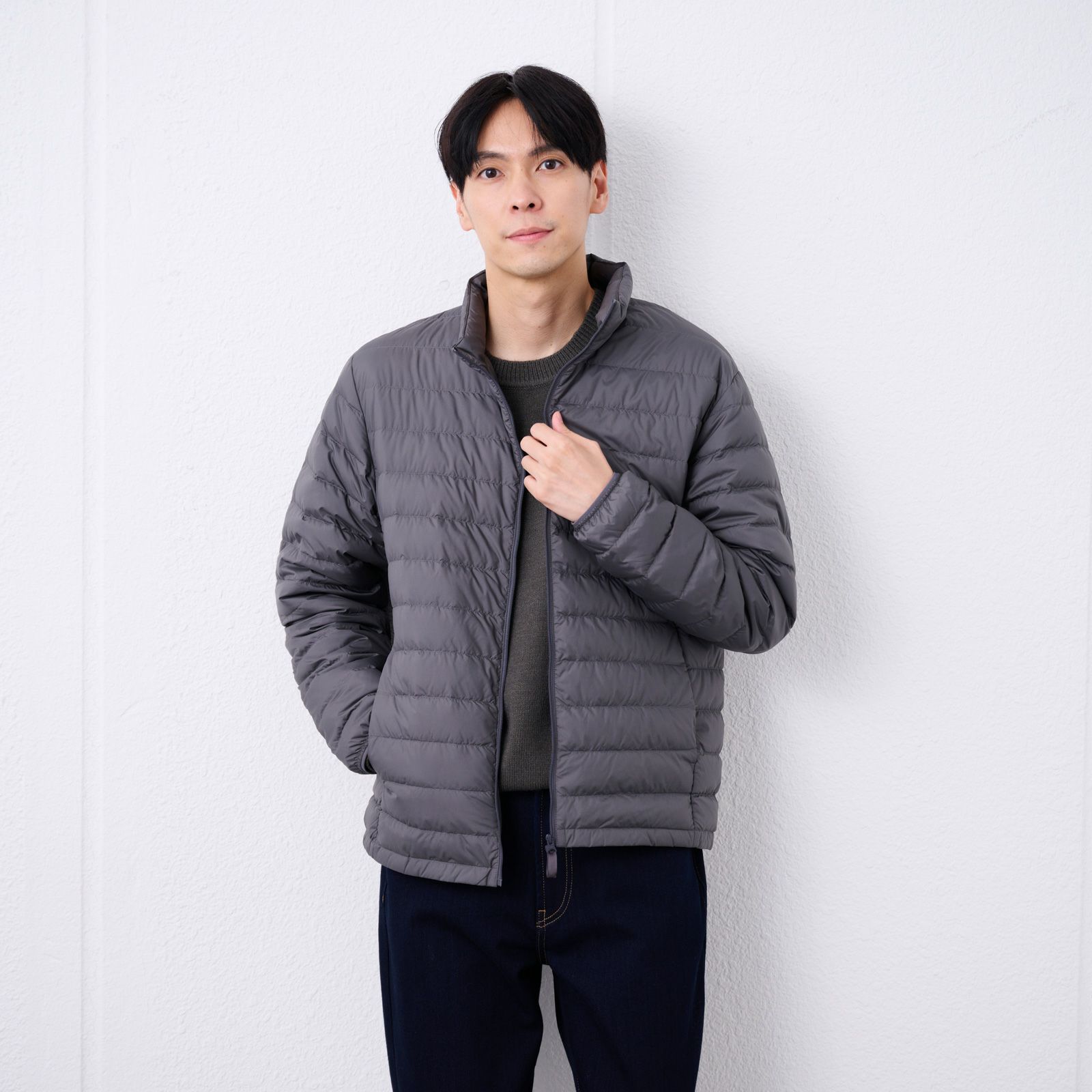 ウオッシャブルダウン　ダウンブルゾン
