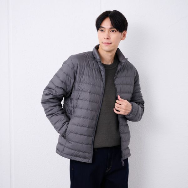 ウオッシャブルダウン　ダウンブルゾン