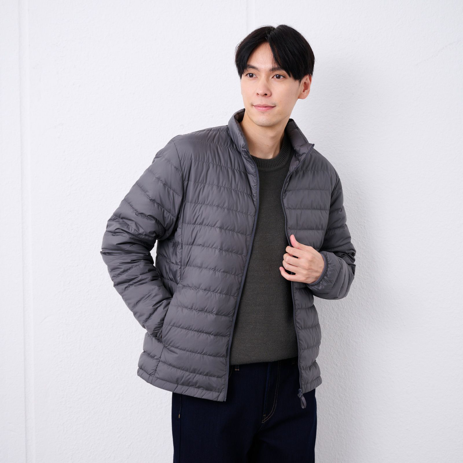 ウオッシャブルダウン　ダウンブルゾン