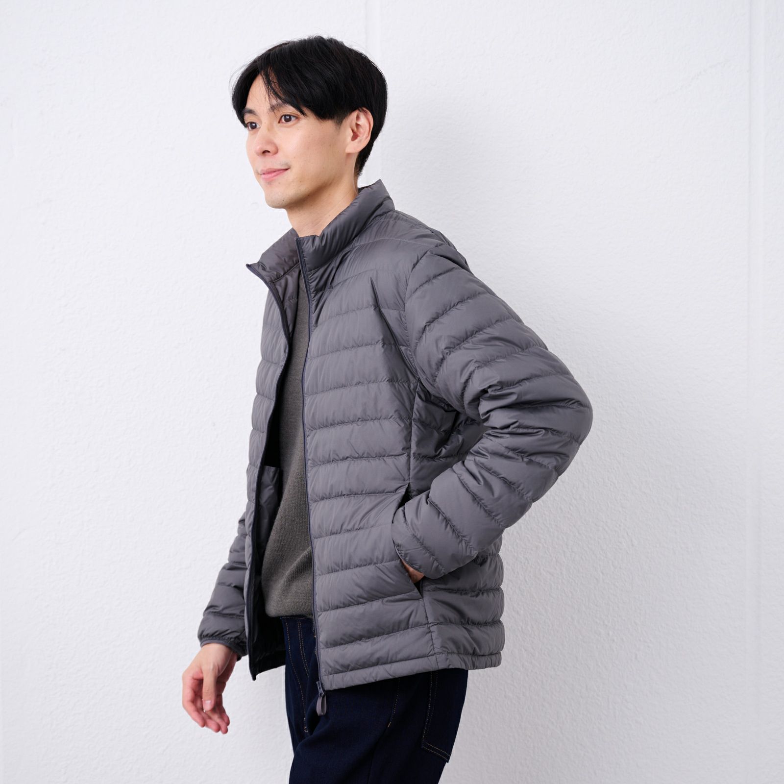 ウオッシャブルダウン　ダウンブルゾン
