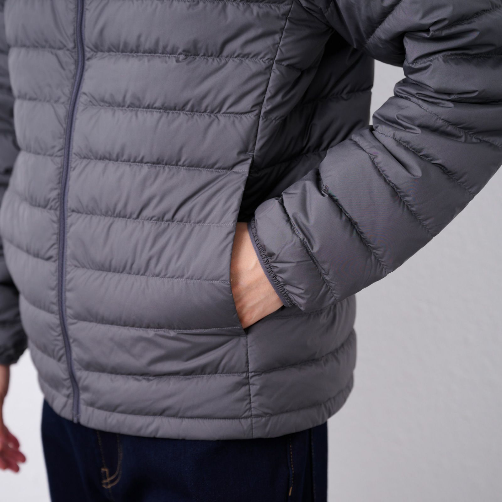 ウオッシャブルダウン　ダウンブルゾン