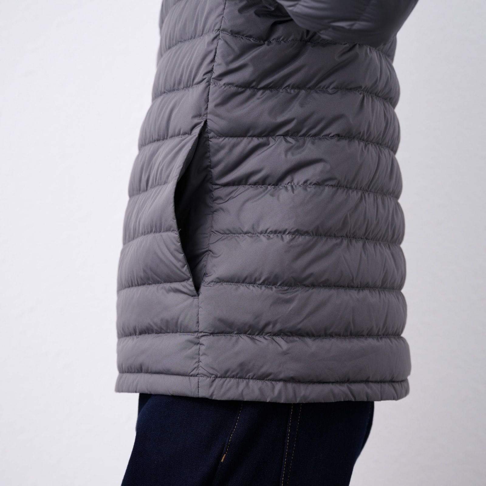 ウオッシャブルダウン　ダウンブルゾン