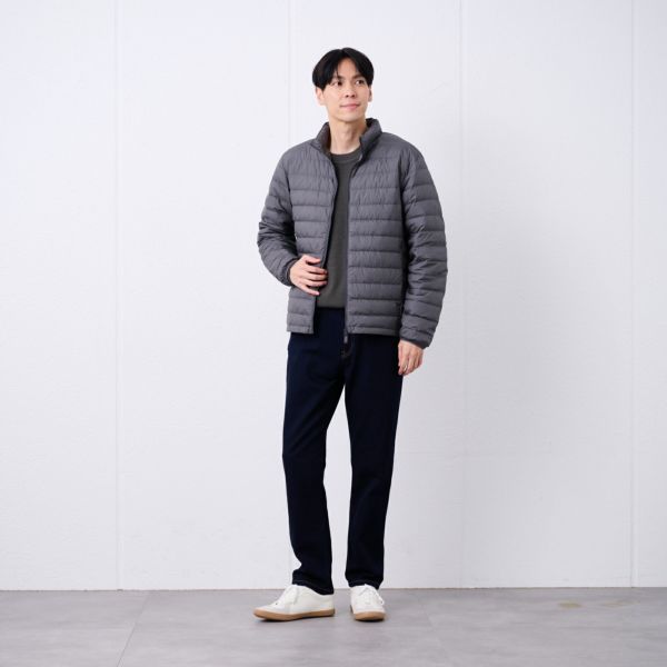 ウオッシャブルダウン　ダウンブルゾン