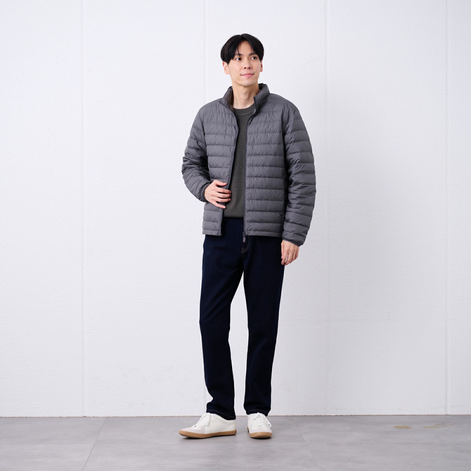 ウオッシャブルダウン　ダウンブルゾン