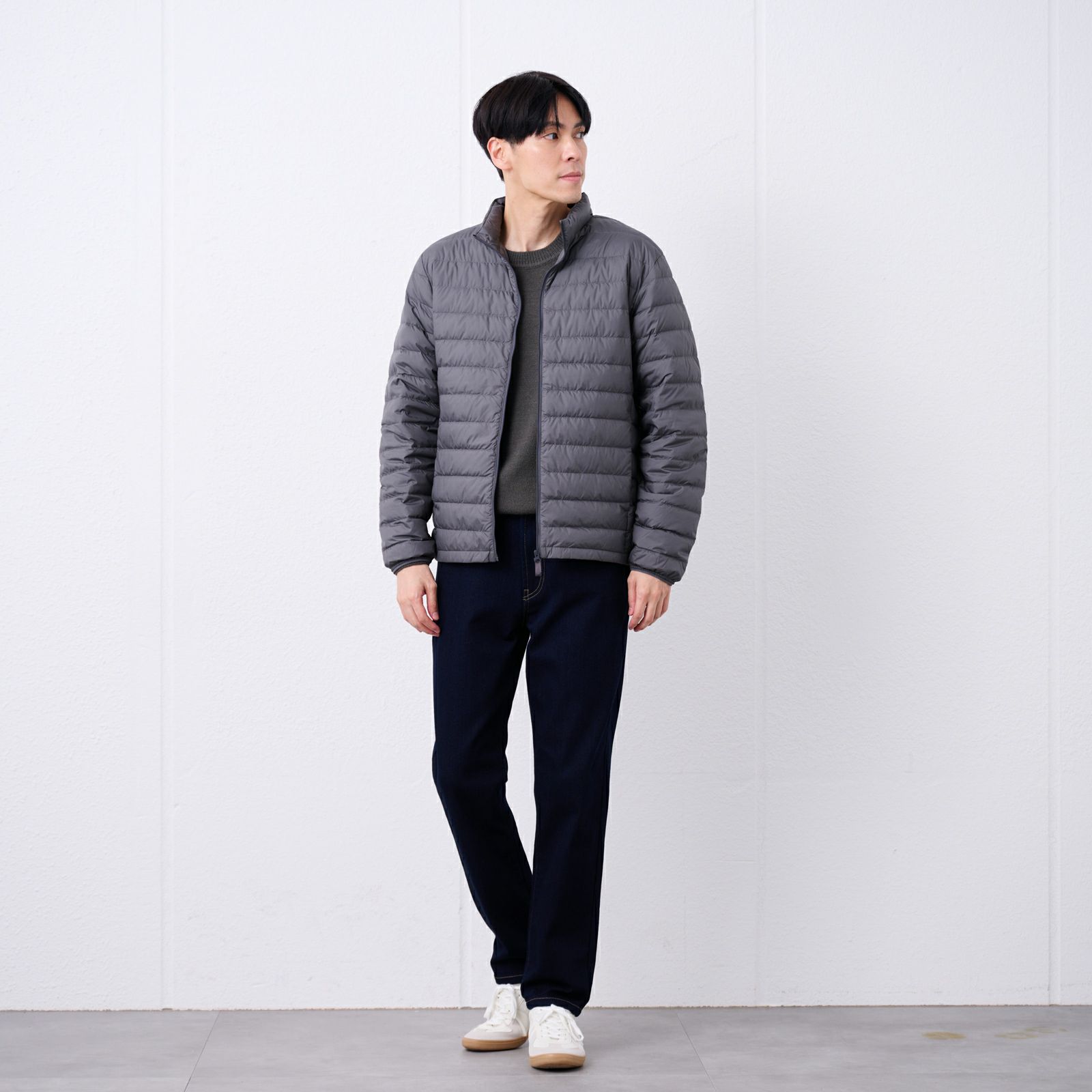 ウオッシャブルダウン　ダウンブルゾン
