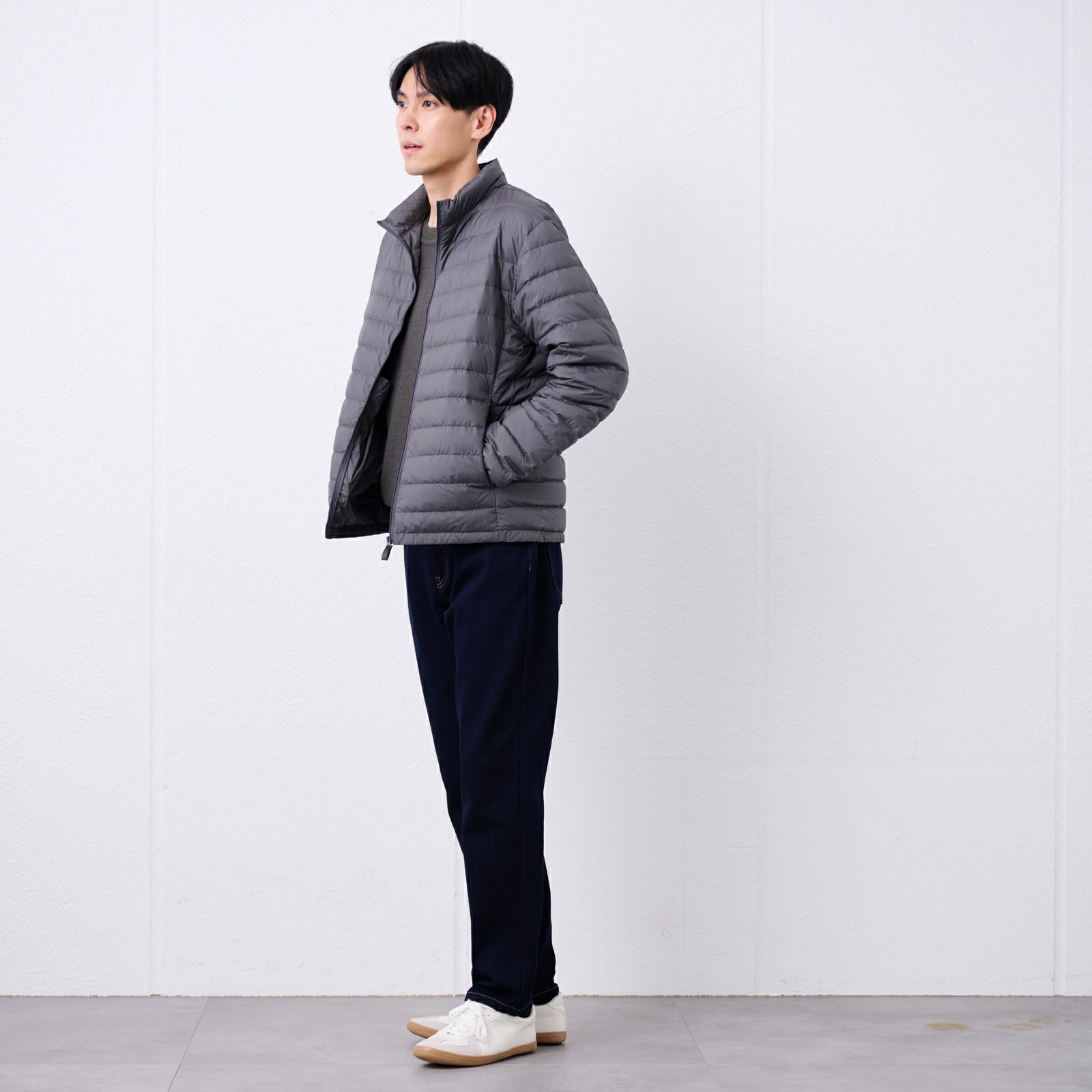 ウオッシャブルダウン　ダウンブルゾン