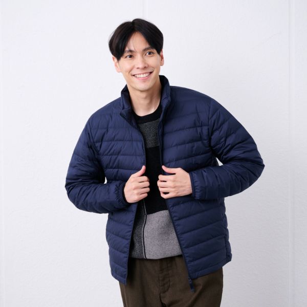 ウオッシャブルダウン　ダウンブルゾン