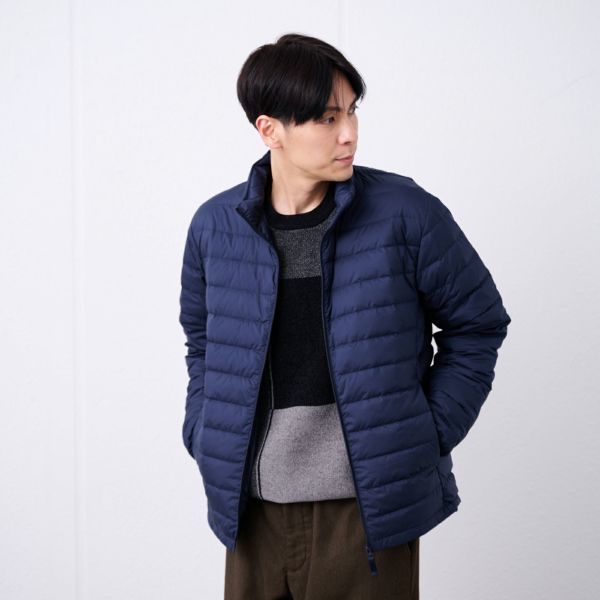 ウオッシャブルダウン　ダウンブルゾン