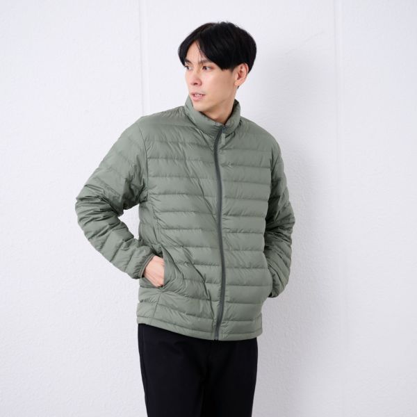 ウオッシャブルダウン　ダウンブルゾン