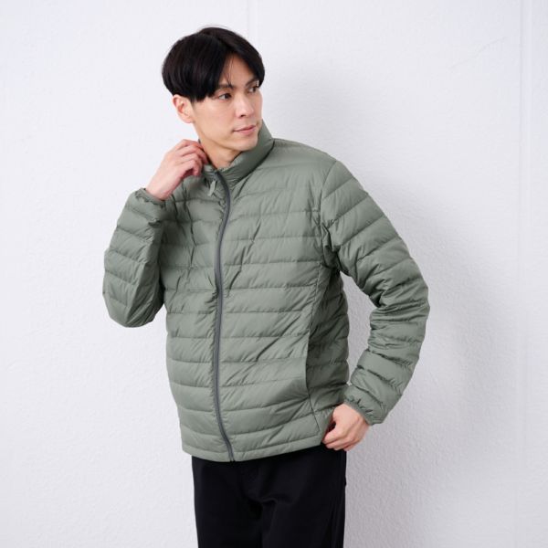ウオッシャブルダウン　ダウンブルゾン