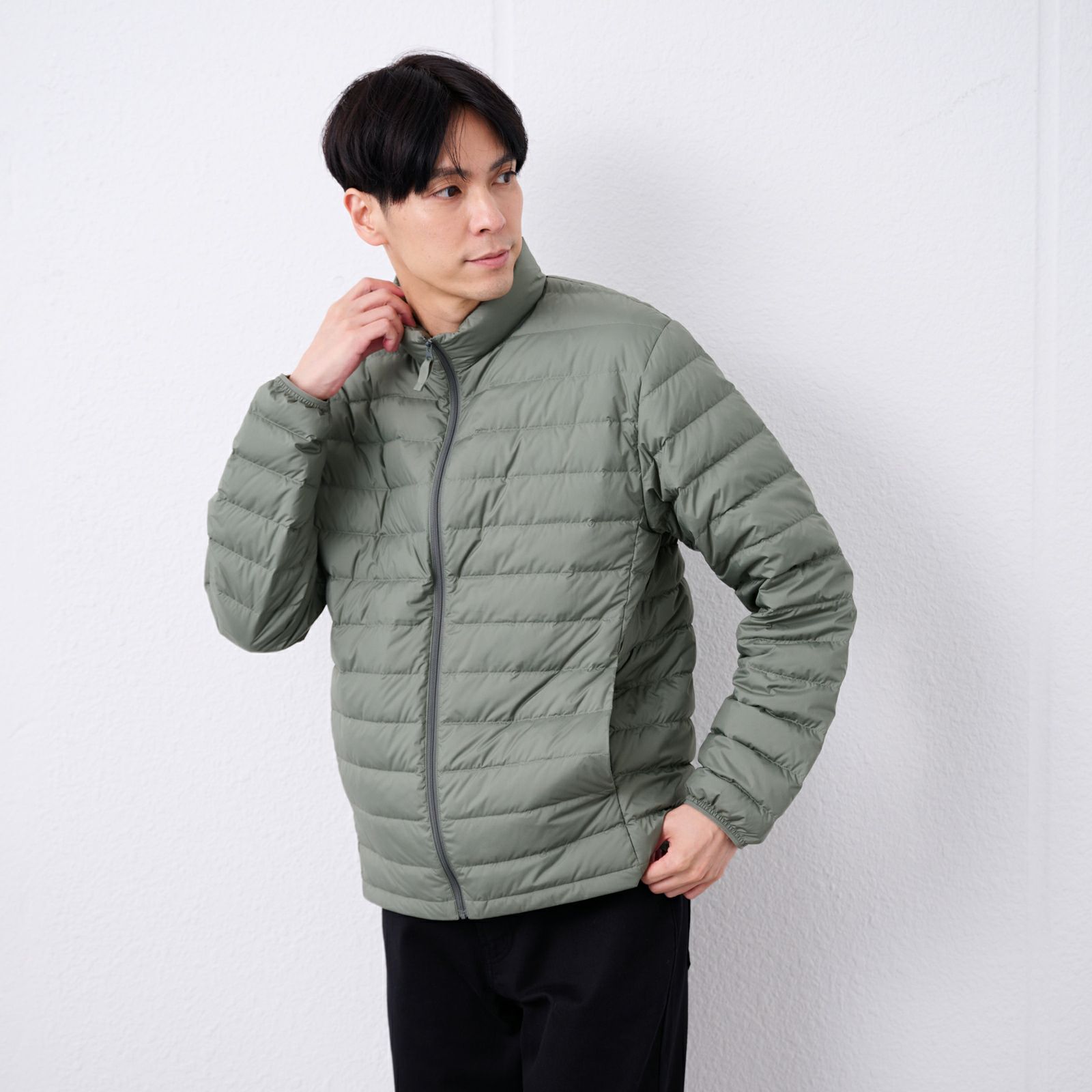 ウオッシャブルダウン　ダウンブルゾン