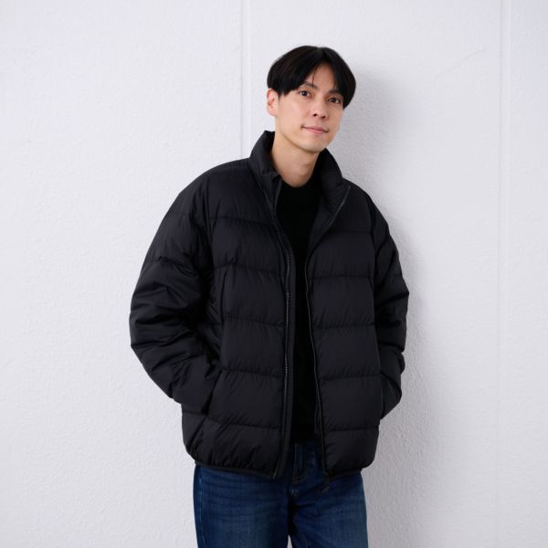 ウオッシャブルダウン　ボリュームダウンブルゾン