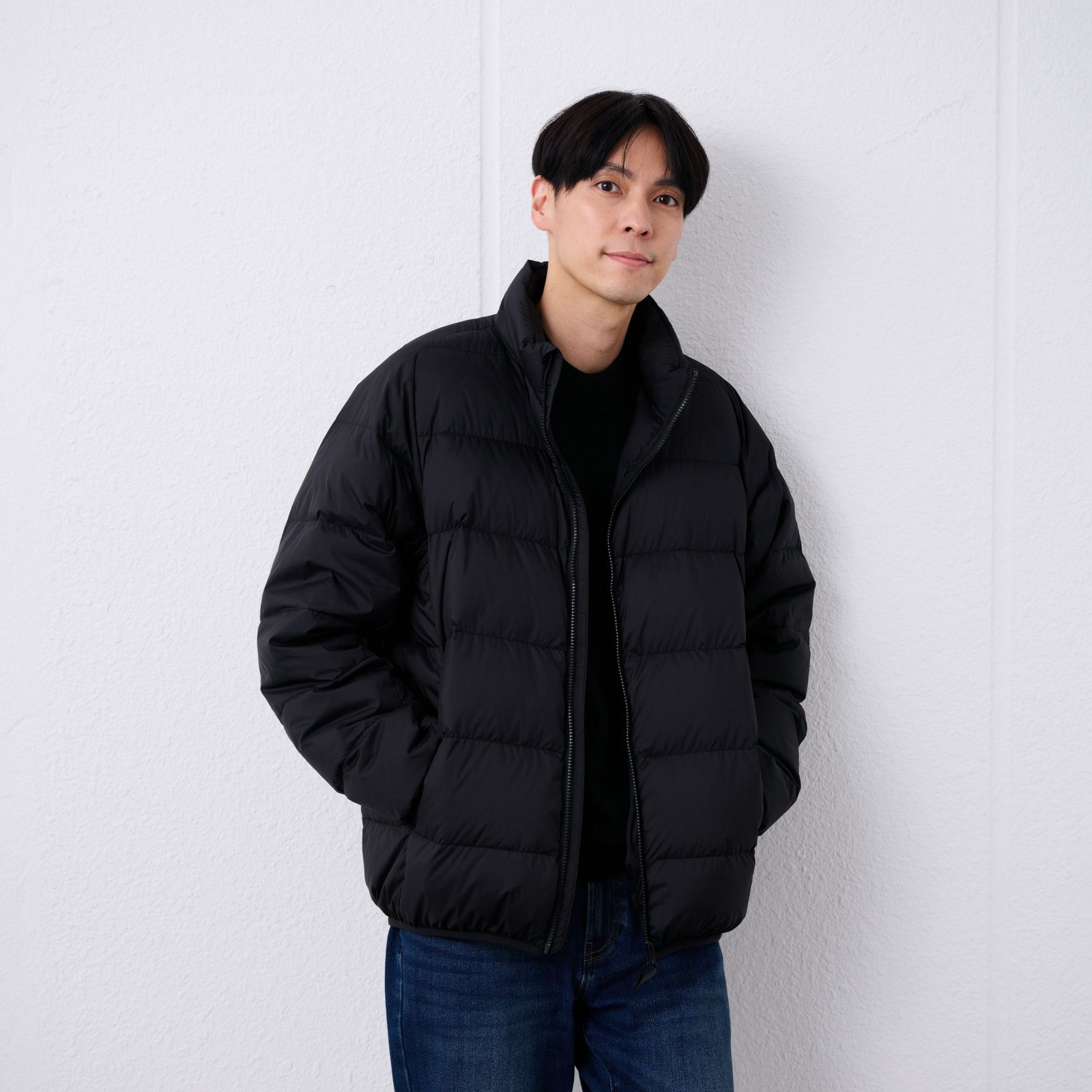 ウオッシャブルダウン　ボリュームダウンブルゾン