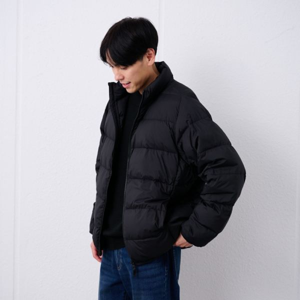 ウオッシャブルダウン　ボリュームダウンブルゾン