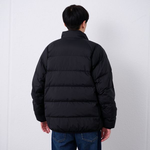 ウオッシャブルダウン　ボリュームダウンブルゾン