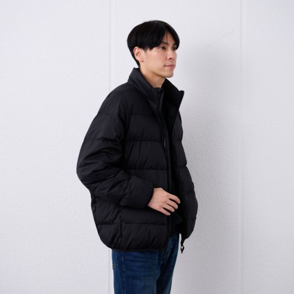 ウオッシャブルダウン　ボリュームダウンブルゾン