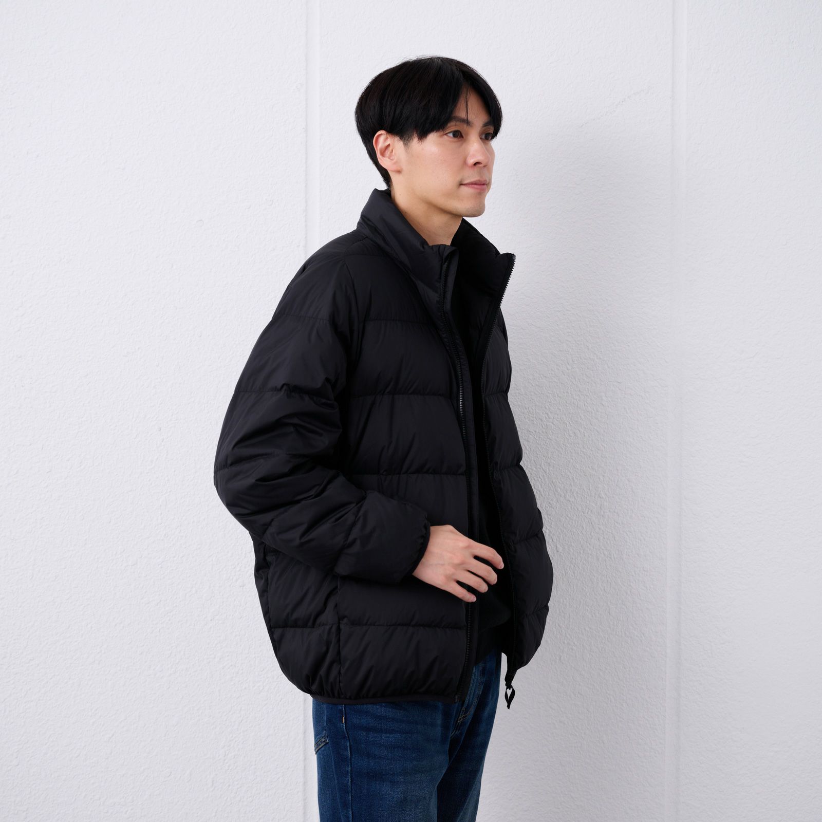 ウオッシャブルダウン　ボリュームダウンブルゾン