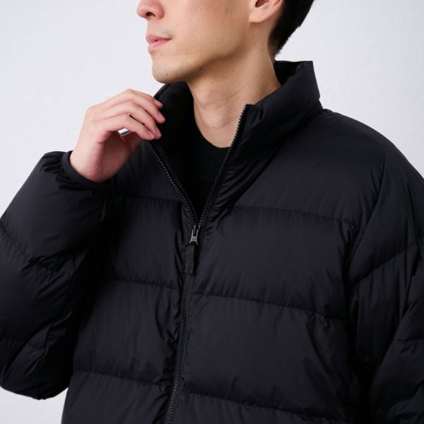 ウオッシャブルダウン　ボリュームダウンブルゾン