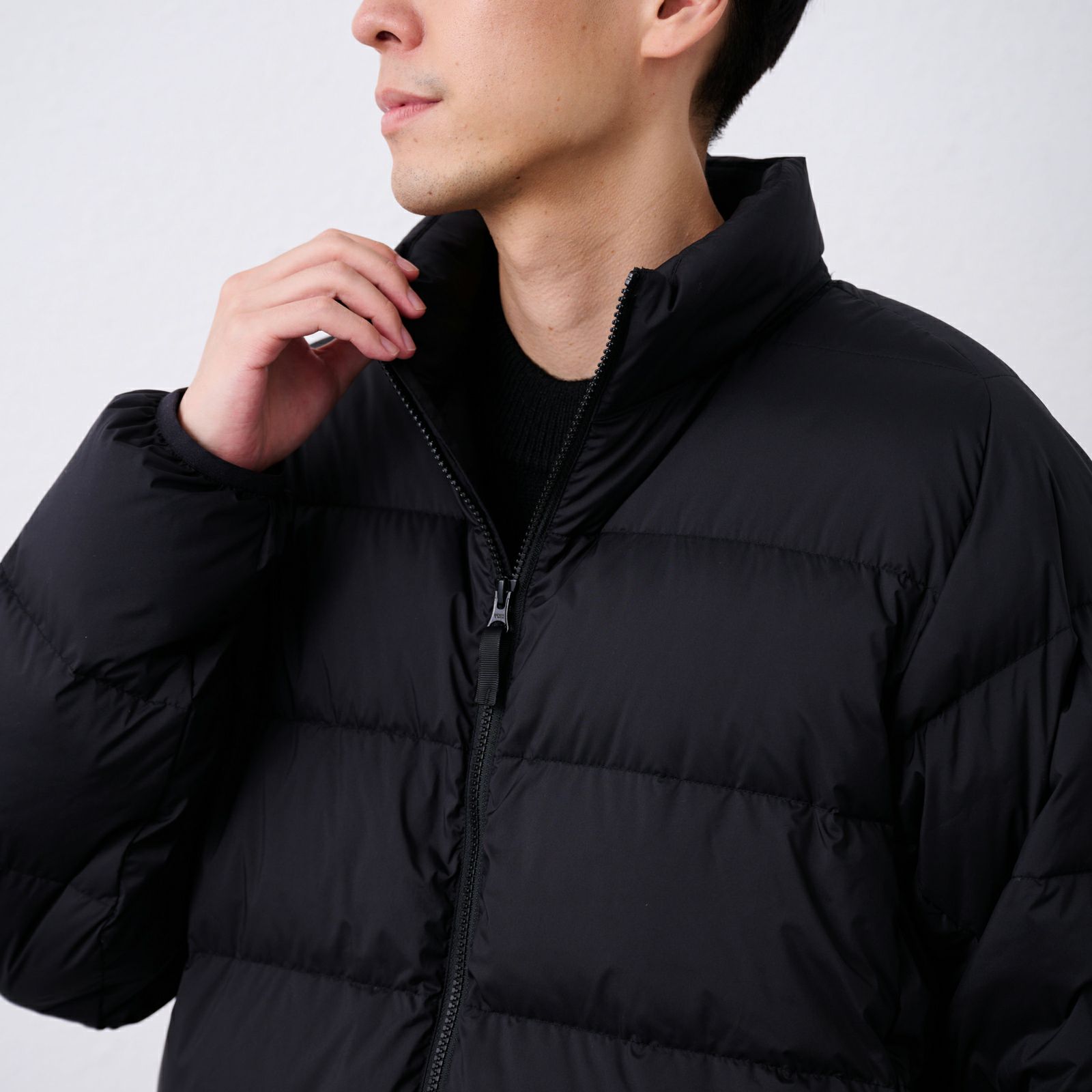 ウオッシャブルダウン　ボリュームダウンブルゾン