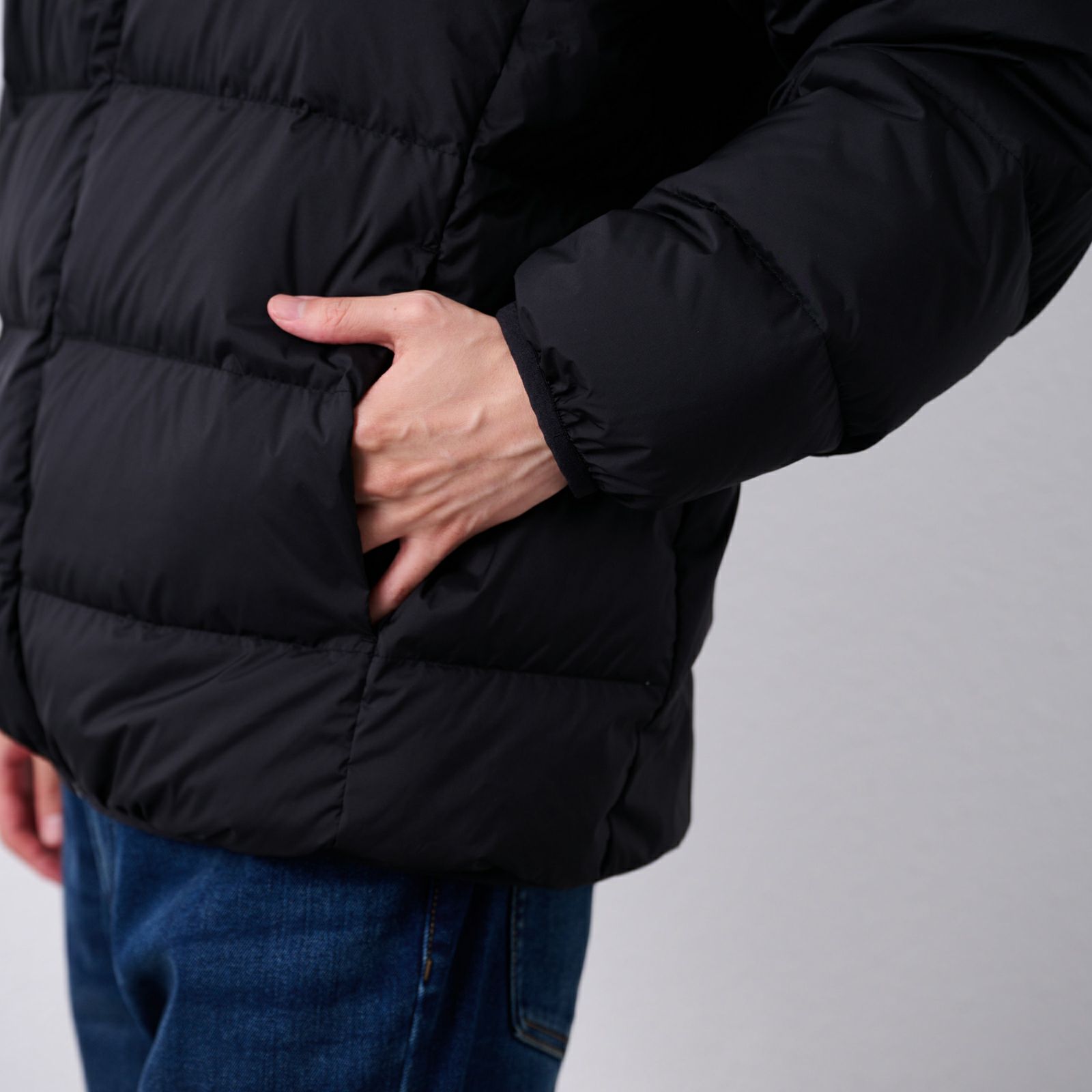 ウオッシャブルダウン　ボリュームダウンブルゾン