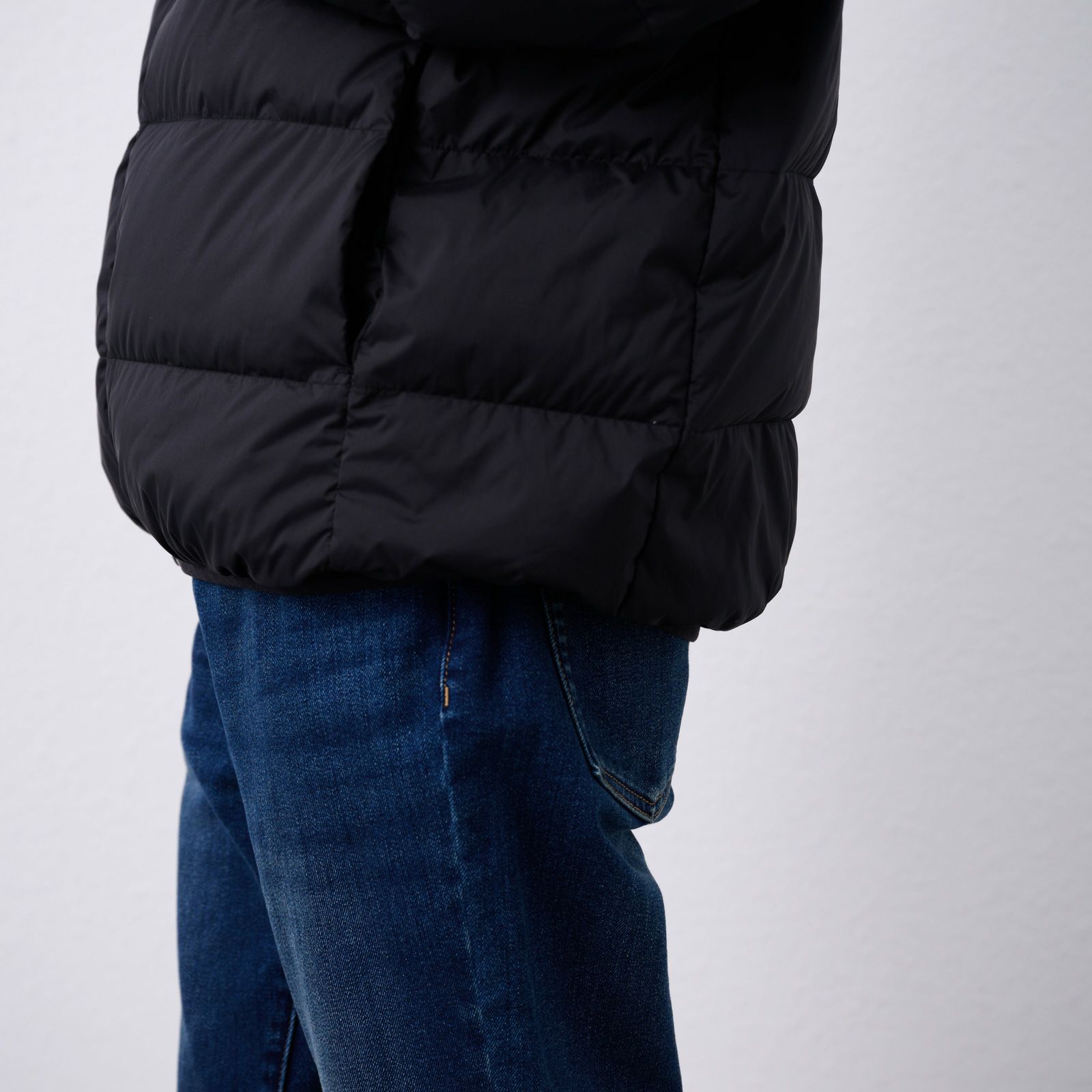 ウオッシャブルダウン　ボリュームダウンブルゾン