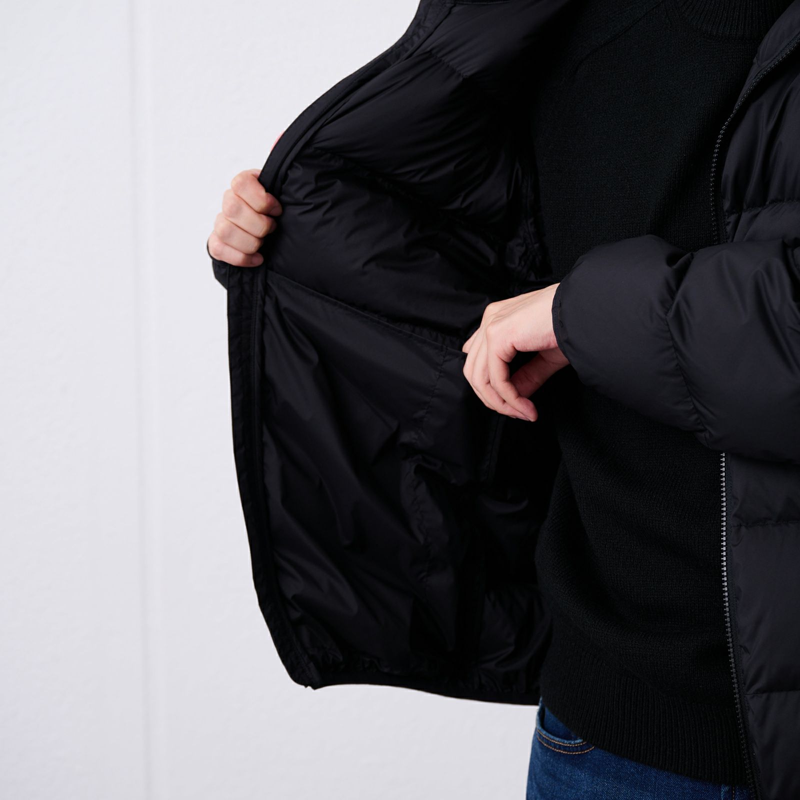 ウオッシャブルダウン　ボリュームダウンブルゾン